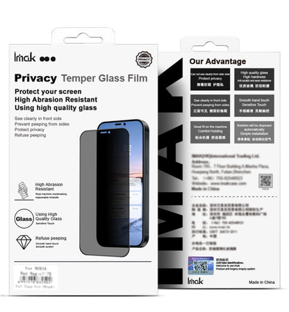 For Google Pixel 7 Pro imak 3D Curved HD Full Screen Anti-spy Tempered Glass Protective Film - Google Tempered Glass by imak | Online Shopping South Africa | PMC Jewellery