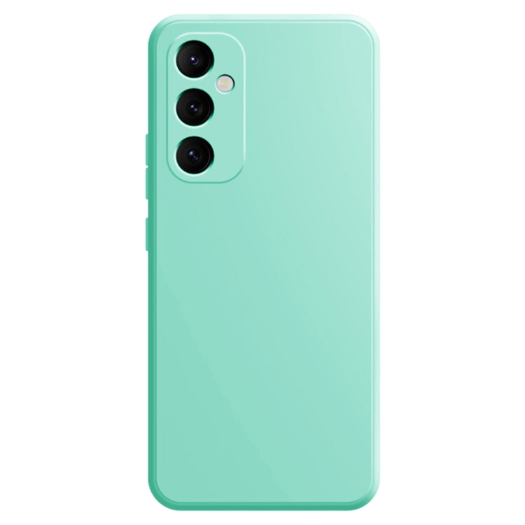 For Samsung Galaxy S24+ 5G Imitation Liquid Silicone Phone Case(Light Cyan) - Galaxy S24+ 5G Cases by PMC Jewellery | Online Shopping South Africa | PMC Jewellery