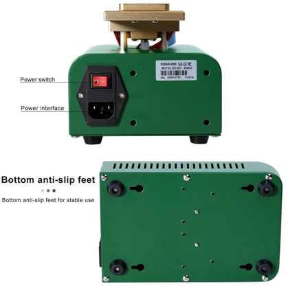 BEST B-918A 7 inch 110V Vacuum Pump LCD Screen Rotary Heating Platform Separator, US Plug - Separation Equipment by BEST | Online Shopping South Africa | PMC Jewellery | Buy Now Pay Later Mobicred