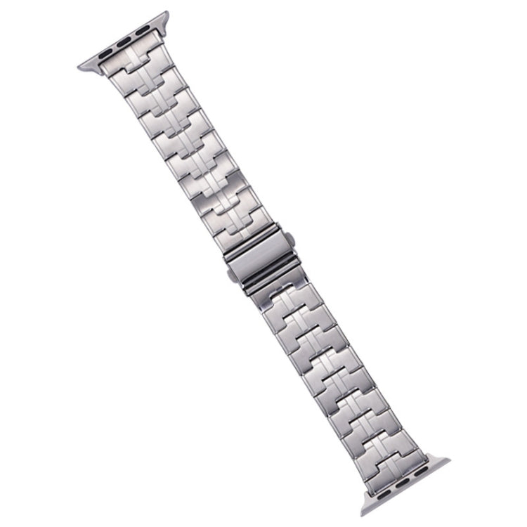 For Apple Watch Ultra 49mm Stainless Steel Watch Band(Silver) - free shipping - PMC TechLife - Order now!
