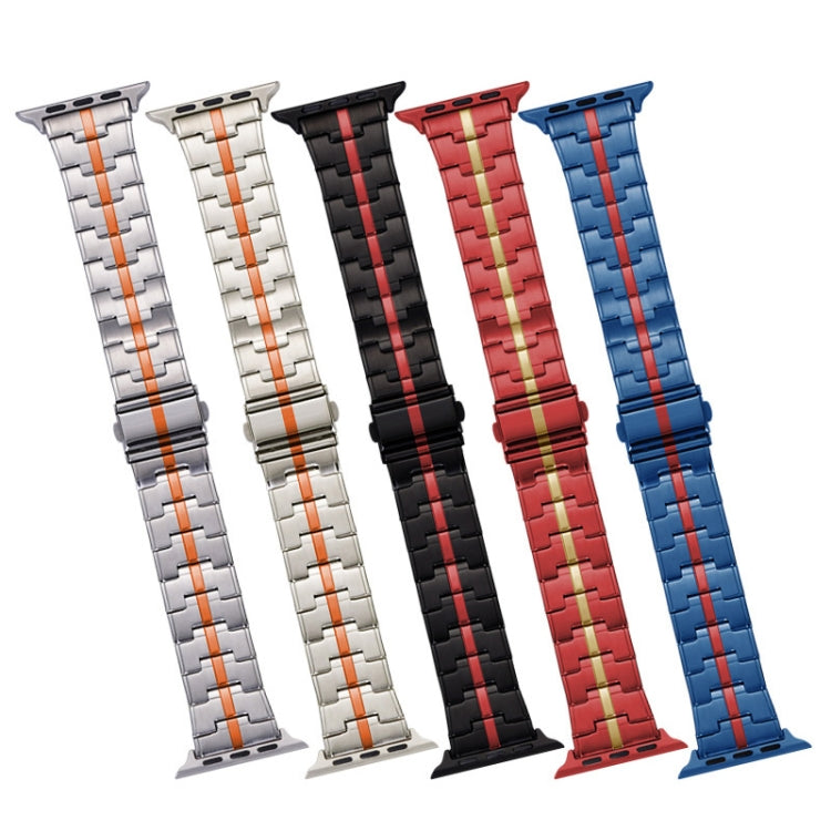 For Apple Watch 42mm Stainless Steel Watch Band(Titanium) - free shipping - PMC TechLife - Order now!