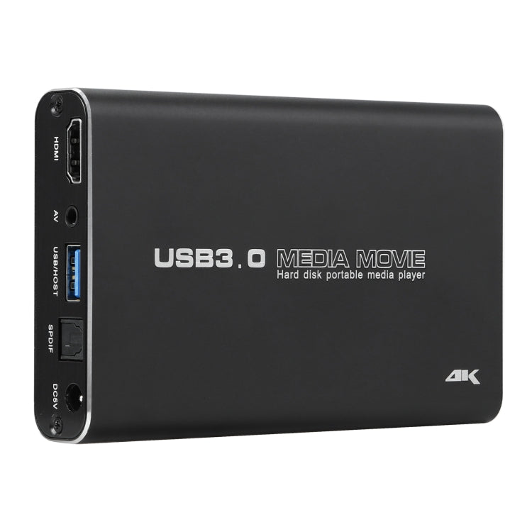MP2506P 4K 30Hz HD Media Player, Support Auto Loop Play Videos & Photos & Music(EU Plug) - Multimedia Player by PMC TechLife | Online Shopping South Africa | PMC TechLife | Buy Now Pay Later Mobicred