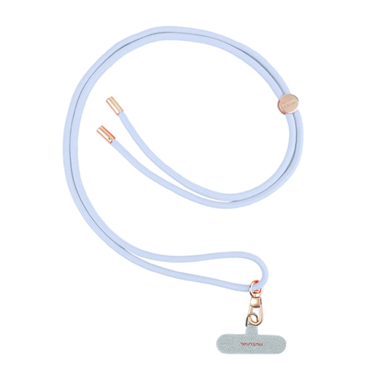 mutural Universal Mobile Phone Solid Color Lanyard(Blue) - Lanyards & Wrist Straps by Mutural | Online Shopping South Africa | PMc TechLife | Buy Now Pay Later Mobicred