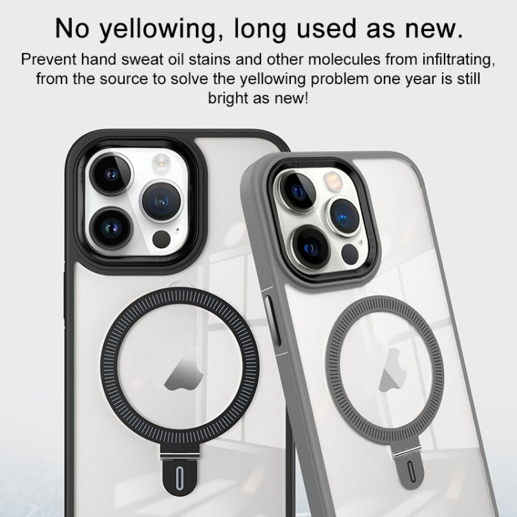 For iPhone 14 Shield Armor MagSafe Holder Phone Case(Blue) - free shipping - PMC TechLife - Order now!