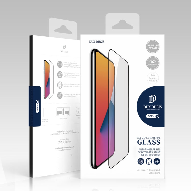 For Realme Note 50 10pcs DUX DUCIS 0.33mm 9H Medium Alumina Tempered Glass Film - Realme Tempered Glass by DUX DUCIS | Online Shopping South Africa | PMC Jewellery | Buy Now Pay Later Mobicred