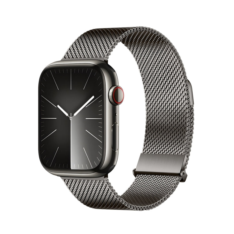 For Apple Watch SE 2023 40mm DUX DUCIS Milanese Pro Series Stainless Steel Watch Band(Graphite) - Watch Bands by DUX DUCIS | Online Shopping South Africa | PMC Jewellery