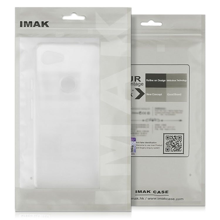 For OPPO Reno11 F imak UX-5 Series Transparent Shockproof TPU Protective Case(Transparent) - Reno11 F Cases by imak | Online Shopping South Africa | PMC Jewellery | Buy Now Pay Later Mobicred