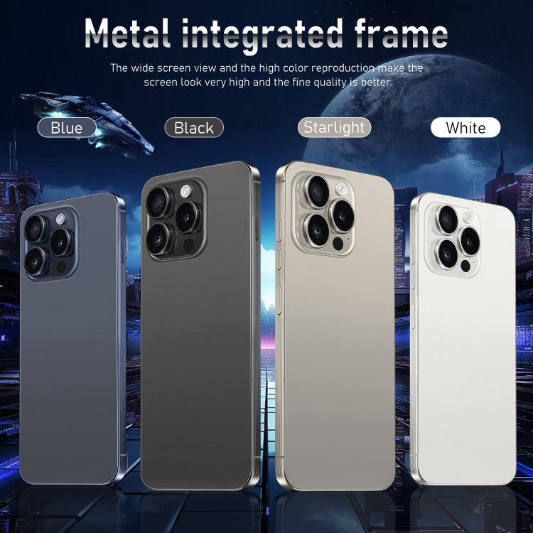 i15 Pro Max / VD1, 3GB+32GB, 6.79 inch Screen, Face Identification, Android 8.1 MTK6753 Octa Core, Network: 4G, Dual SIM(Black) -  by PMC TechLife | Online Shopping South Africa | PMC TechLife