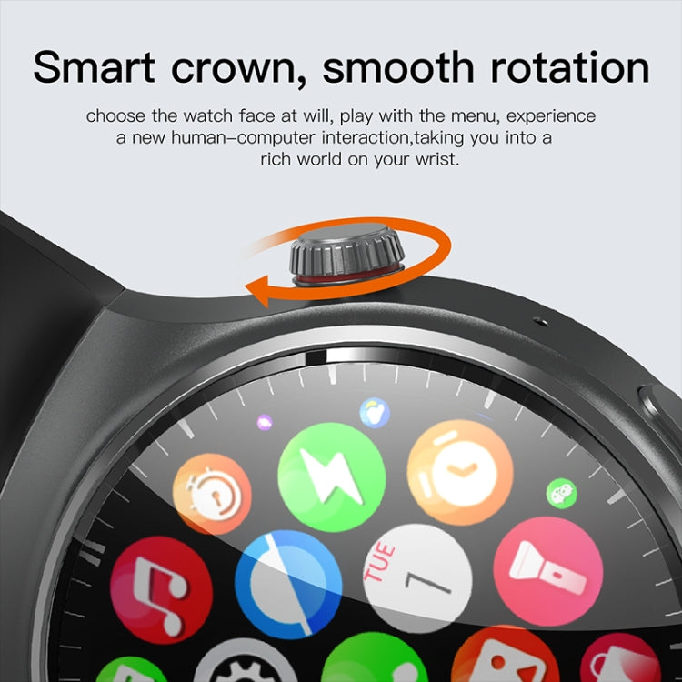 LEMFO DM80 1.43 inch AMOLED Round Screen Smart Watch Android 8.1, Specification:2GB+16GB(Red) - free shipping - PMC TechLife - Order now!