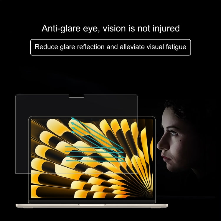 For Macbook Air 15.3 2023/2024/2025 0.26mm 9H Surface Hardness Explosion-proof Tempered Glass Film - Screen Protectors by PMC Jewellery | Online Shopping South Africa | PMC Jewellery | Buy Now Pay Later Mobicred