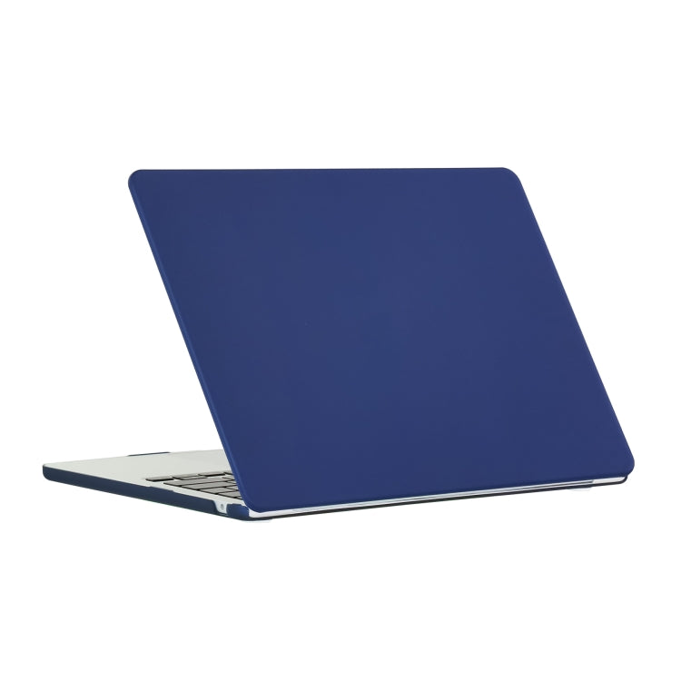 For MacBook Air 15.3 2024 A2941 (M2)/A3114 (M3) Laptop Matte Style Protective Case(Peony Blue) - MacBook Air Cases by PMC TechLife | Online Shopping South Africa | PMC TechLife | Buy Now Pay Later Mobicred