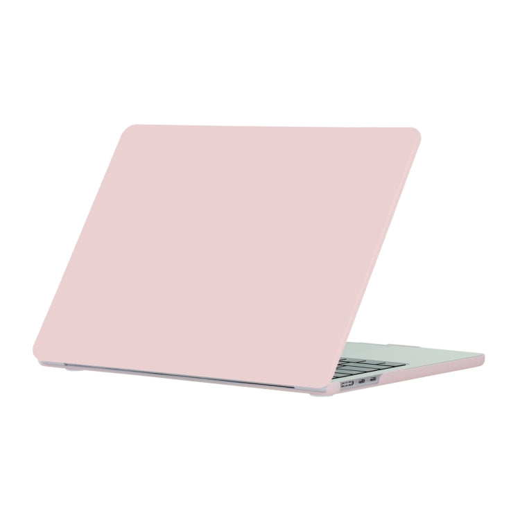 For MacBook Air 15.3 2024 A2941 (M2)/A3114 (M3) Laptop Matte Style Protective Case(Apple Pink) - MacBook Air Cases by PMC TechLife | Online Shopping South Africa | PMC TechLife | Buy Now Pay Later Mobicred