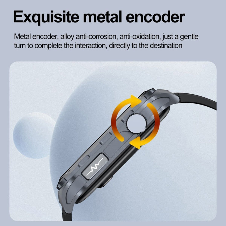 TK79 1.47 inch IP68 Waterproof Smart Watch, Support ECG / Blood Glucose / Blood Oxygen Monitoring / Uric Acid(Pink) - free shipping - PMC TechLife - Order now!