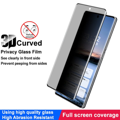 For vivo X100s Pro 5G / X100 Ultra 5G imak 3D Curved HD Full Screen Anti-spy Tempered Glass Protective Film - vivo Tempered Glass by imak | Online Shopping South Africa | PMC Jewellery | Buy Now Pay Later Mobicred