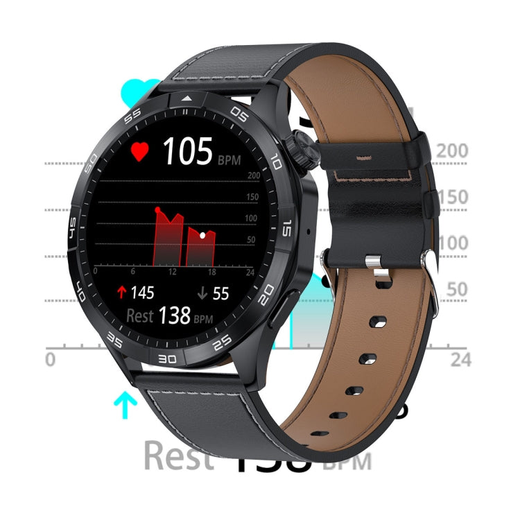LEMFO HK4 1.43 inch AMOLED Round Screen Smart Watch Supports Bluetooth Calls(Silver) - free shipping - PMC TechLife - Order now!
