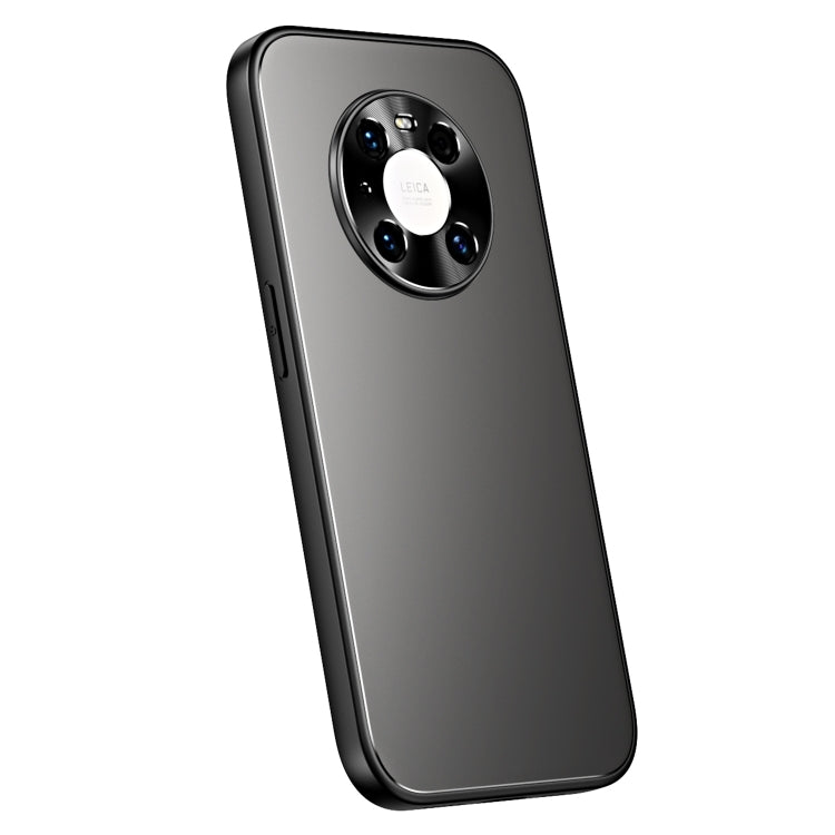 For Huawei Mate 40 R-JUST RJ-61 Electroplating Frosted TPU + PC Phone Case(Grey) - Huawei Cases by R-JUST | Online Shopping South Africa | PMC TechLife | Buy Now Pay Later Mobicred