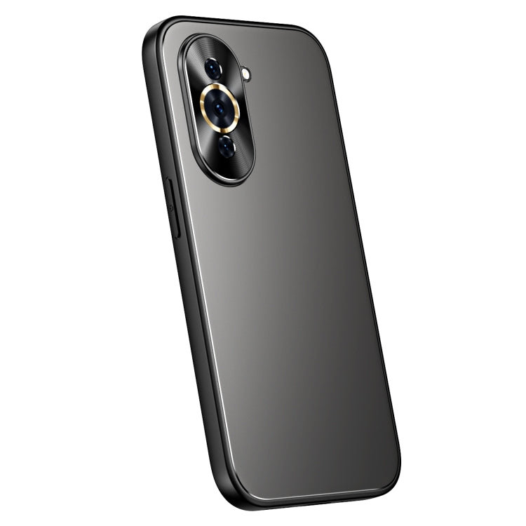 For Huawei nova 10 R-JUST RJ-61 Electroplating Frosted TPU + PC Phone Case(Grey) - Huawei Cases by R-JUST | Online Shopping South Africa | PMC TechLife | Buy Now Pay Later Mobicred