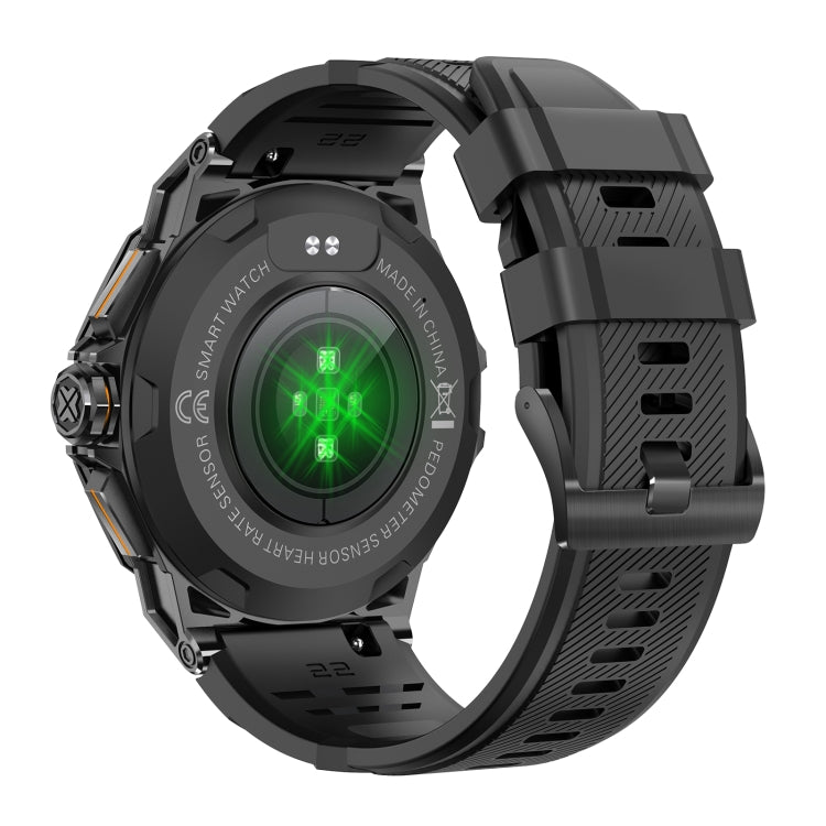 LEMFO K62 1.43 inch AMOLED Round Screen Smart Watch Supports Bluetooth Calls(Black) - Smart Watches by LEMFO | Online Shopping South Africa | PMC Jewellery