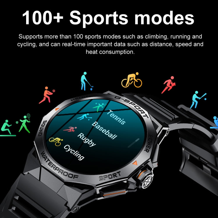LEMFO K62 1.43 inch AMOLED Round Screen Smart Watch Supports Bluetooth Calls(Black) - Smart Watches by LEMFO | Online Shopping South Africa | PMC TechLife | Buy Now Pay Later Mobicred