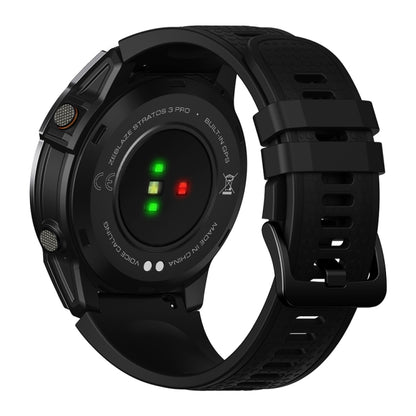 Zeblaze Stratos 3 Pro 1.43 inch AMOLED Screen Sports Smart Watch Support Bluetooth Call(Black) - Smart Watches by Zeblaze | Online Shopping South Africa | PMC Jewellery | Buy Now Pay Later Mobicred