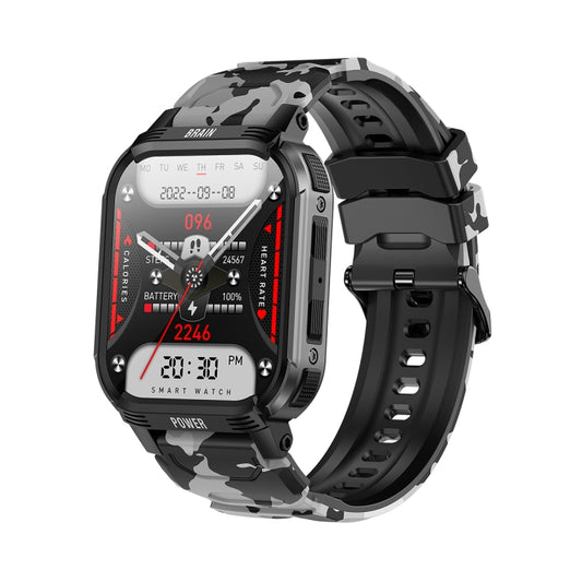 LEMFO LT08 1.85 inch TFT Screen Smart Watch Supports Bluetooth Calls(Gun Black) - Smart Watches by LEMFO | Online Shopping South Africa | PMC Jewellery