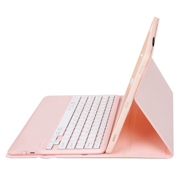For Huawei MatePad Pro 13.2 inch 2025 AH18 Detachable Bluetooth Keyboard Leather Tablet Case(Pink) - Huawei Keyboard by PMC TechLife | Online Shopping South Africa | PMC TechLife | Buy Now Pay Later Mobicred