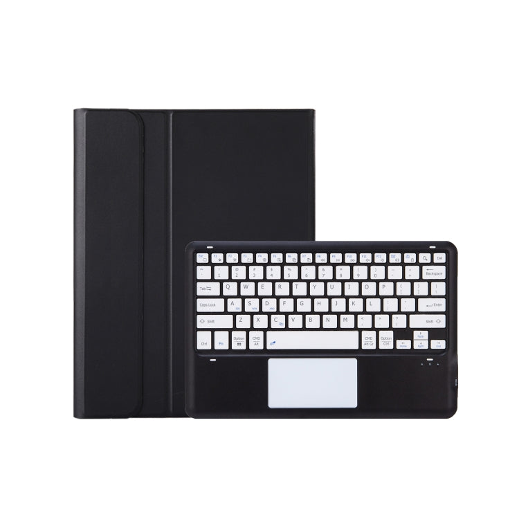For Huawei MatePad Pro 13.2 inch AH18-A Detachable Bluetooth Keyboard Leather Tablet Case with Touch(Black+White) - Huawei Keyboard by PMC TechLife | Online Shopping South Africa | PMC TechLife
