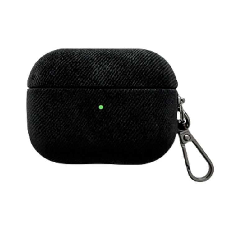 For AirPods Pro Suede Earphone Protective Case(Black) - For AirPods Pro by PMC Jewellery | Online Shopping South Africa | PMC Jewellery | Buy Now Pay Later Mobicred