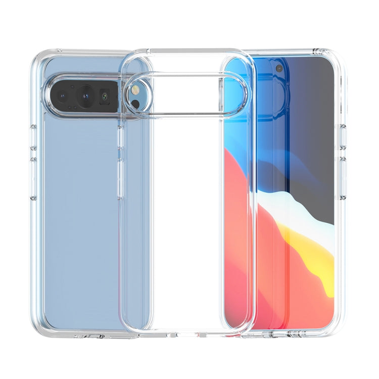 For Google Pixel 9 Terminator Style Shockproof Phone Case(Transparent) - Google Cases by PMC TechLife | Online Shopping South Africa | PMC TechLife | Buy Now Pay Later Mobicred