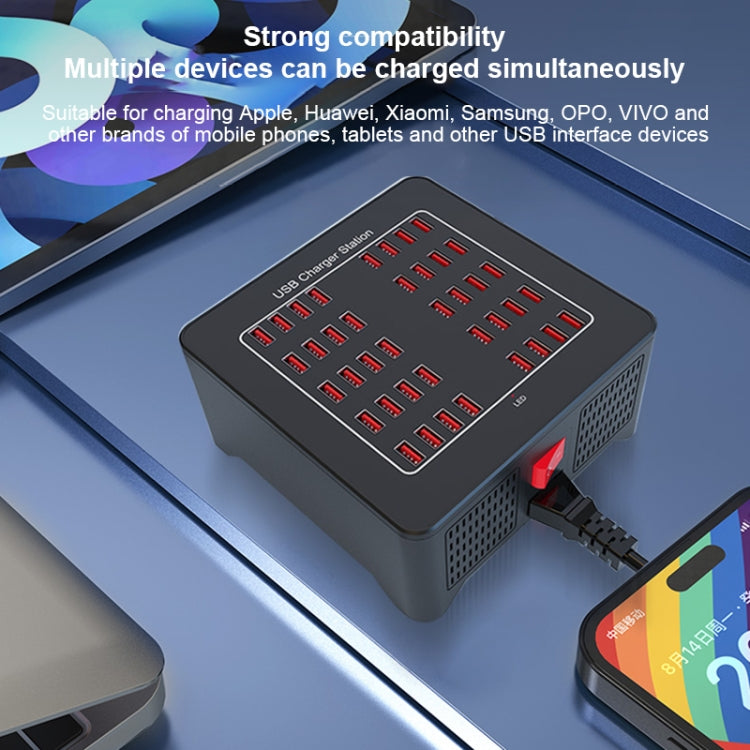 YFY-A76 200W 40 Ports USB Smart Charging Station(AU Plug) - free shipping - PMC Jewellery - Order now!