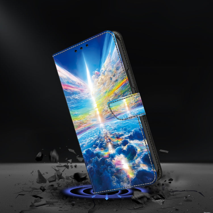 For Google Pixel 9 Pro Crystal Painted Leather Phone case(Colorful Sky) - Google Cases by PMC TechLife | Online Shopping South Africa | PMC TechLife | Buy Now Pay Later Mobicred