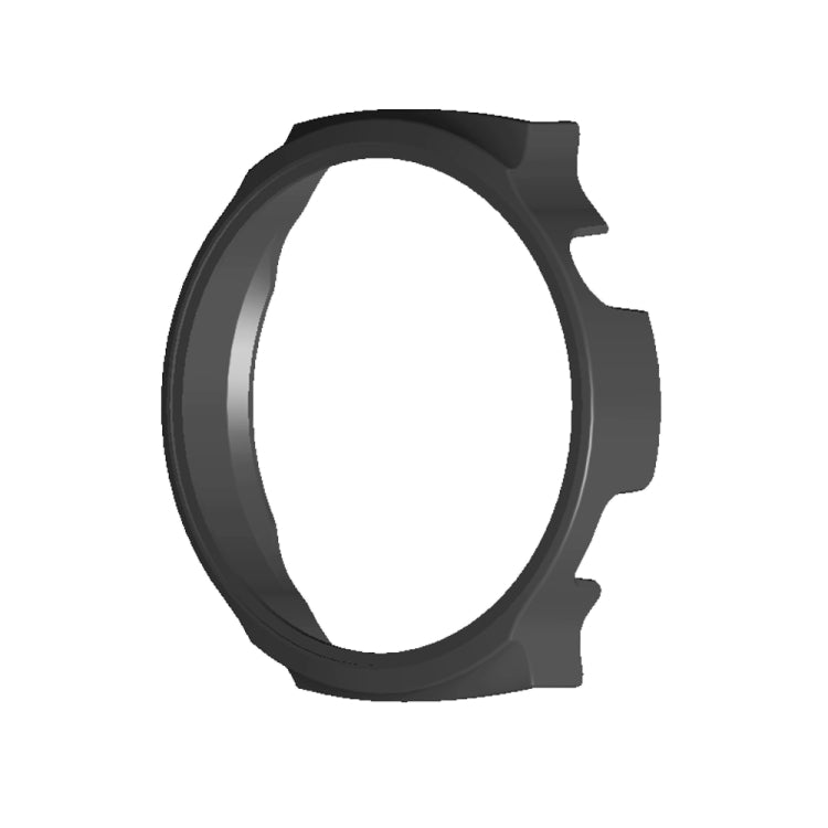 For Aigo Smart Watch V8 Half Coverage PC Watch Protective Case(Black) - Watch Case by PMC TechLife | Online Shopping South Africa | PMC TechLife