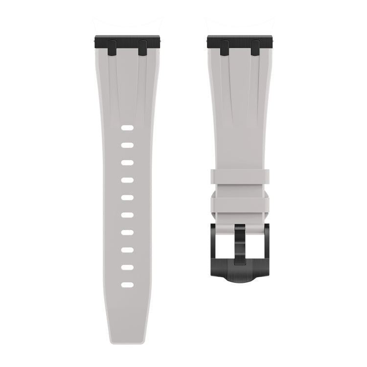 20mm Flat Head Silicone Watch Band(Black Starlight) - 20mm Bands by PMC TechLife | Online Shopping South Africa | PMC TechLife