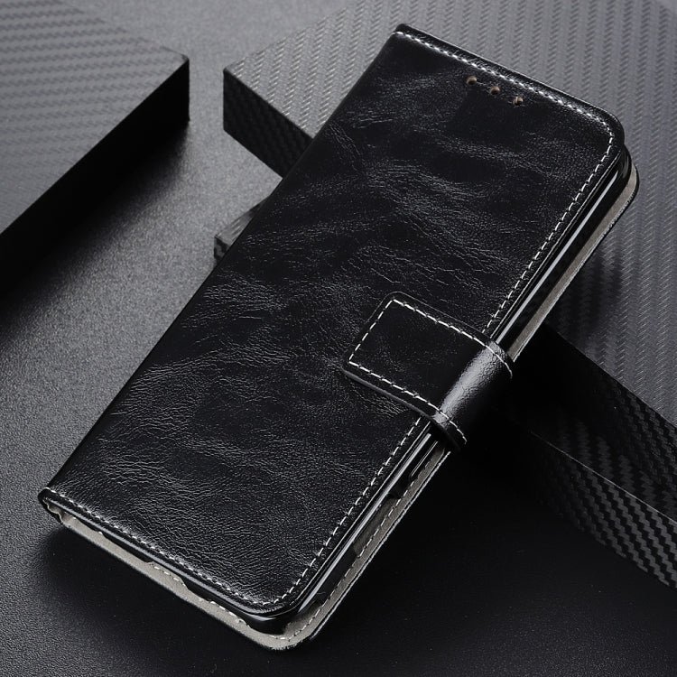 For Google Pixel 10 Pro / 9 Pro Retro Crazy Horse Texture Flip Leather Phone Case(Black) - Google Cases by PMC TechLife | Online Shopping South Africa | PMC TechLife | Buy Now Pay Later Mobicred