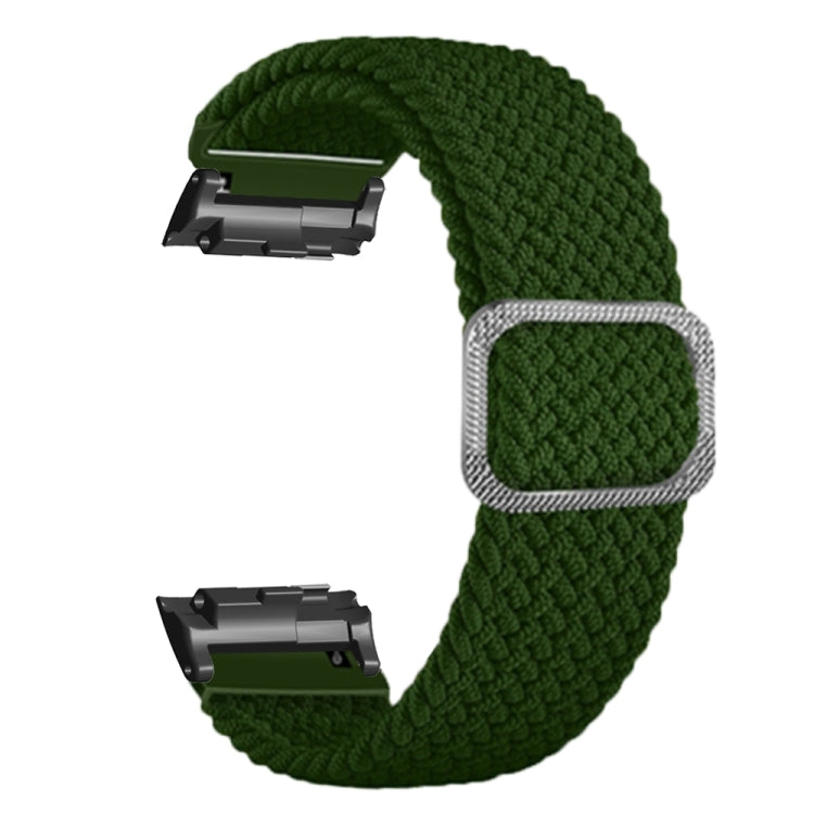 For Huawei Watch D Adjustable Woven Nylon Watch Band(Army Green) - Watch Bands by PMC TechLife | Online Shopping South Africa | PMC TechLife