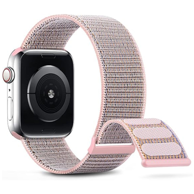 For Apple Watch Series 5 40mm Dual Hook and Loop Nylon Watch Band(Silt) - Watch Bands by PMC TechLife | Online Shopping South Africa | PMC TechLife