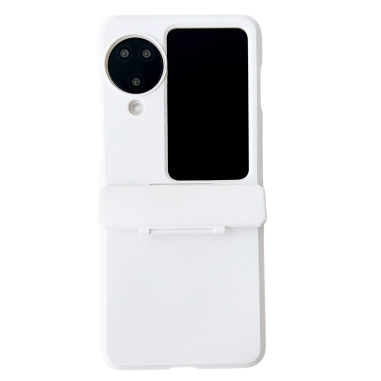 For OPPO Find N3 Flip Skin Feel PC Full Coverage Shockproof Phone Case(White) - free shipping - PMC TechLife - Order now!