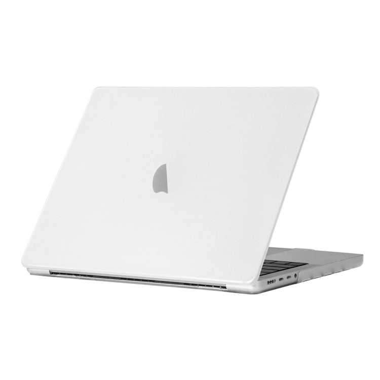 For MacBook Air 15 M2 A2941 / M3 A3114 Crystalline Matte Hardshell Laptop Protective Case(Transparent) - MacBook Air Cases by PMC Jewellery | Online Shopping South Africa | PMC Jewellery | Buy Now Pay Later Mobicred