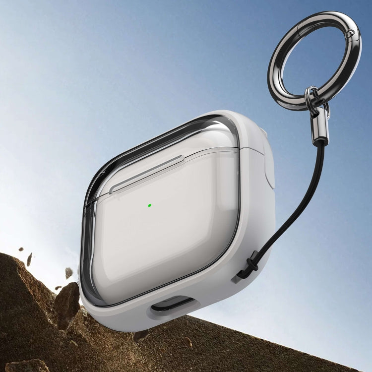 For AirPods 3 TPU Hybrid PC Case with Holder(Black) - For AirPods 3 by PMC Jewellery | Online Shopping South Africa | PMC Jewellery | Buy Now Pay Later Mobicred