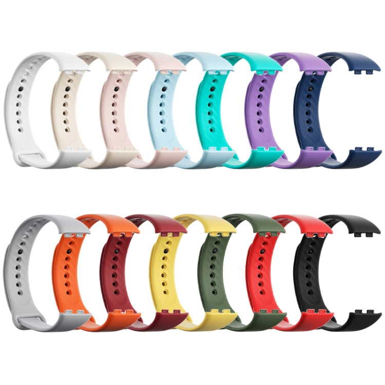 For Honor Band 9 Black Buckle TPU Watch Band(Creamy White) - Watch Bands by PMC TechLife | Online Shopping South Africa | PMC TechLife