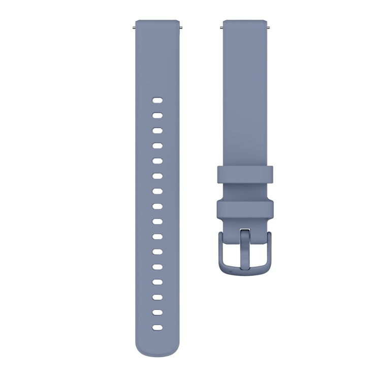 For Garmin Lily 2 Silicone Watch Band Wristband(Blue Grey) - Watch Bands by PMC TechLife | Online Shopping South Africa | PMC TechLife