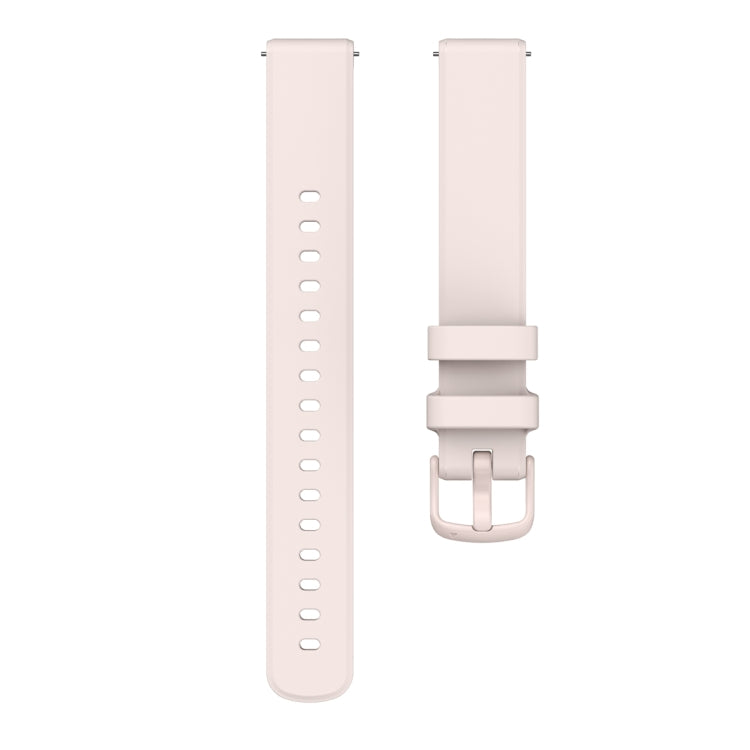 For Garmin Lily 2 Silicone Watch Band Wristband(Pink) - Watch Bands by PMC Jewellery | Online Shopping South Africa | PMC Jewellery