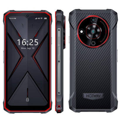 HOTWAV T7 Rugged Phone, 4GB+128GB, 6280mAh, 6.52 inch Android 13 MT8788 Octa Core, Network: 4G, OTG(Red) - Other by HOTWAV | Online Shopping South Africa | PMC Jewellery | Buy Now Pay Later Mobicred