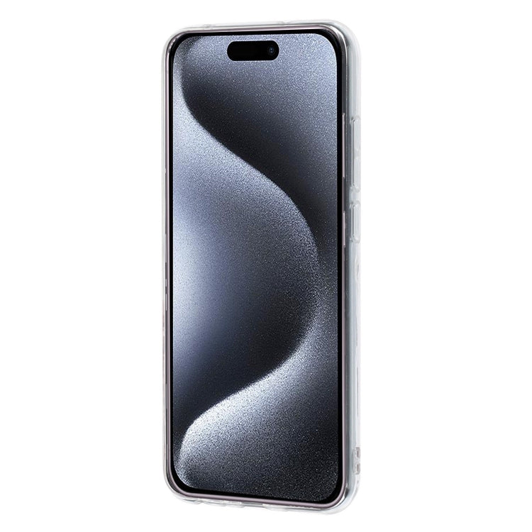 For iPhone 16 Plus Colorful Painting Pattern TPU Phone Case(Black Cat) - iPhone 16 Plus Cases by PMC TechLife | Online Shopping South Africa | PMC TechLife | Buy Now Pay Later Mobicred