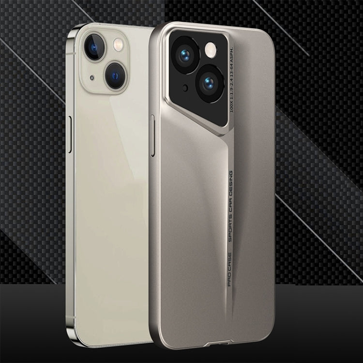 For iPhone 14 GKK Blade Ultra-thin Full Coverage Phone Case(Gold) - free shipping - PMC Jewellery - Order now!