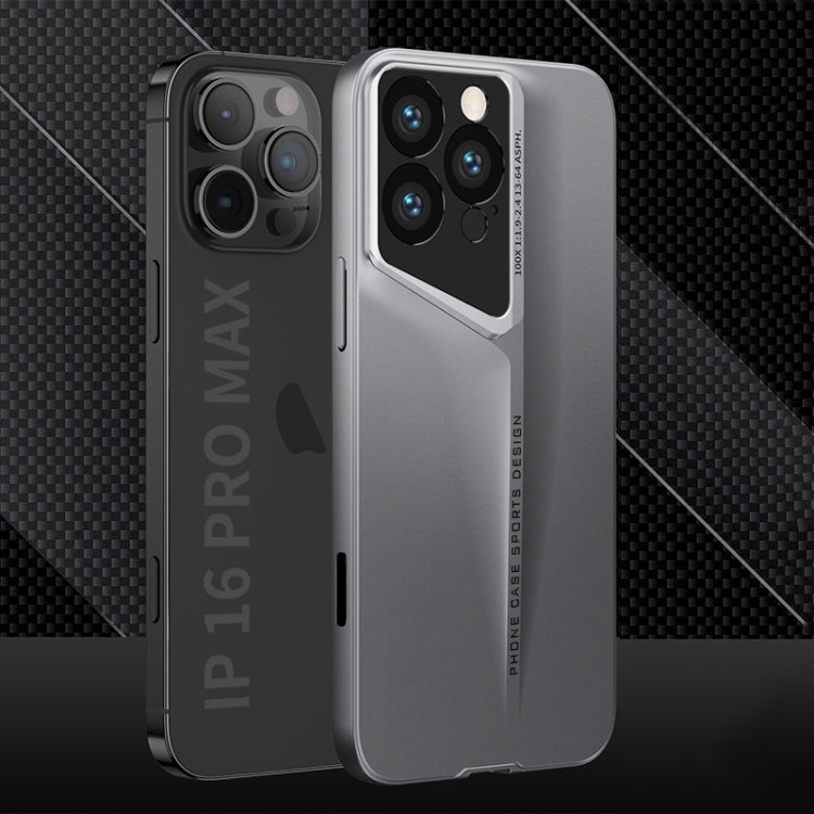 For iPhone 16 Pro Max GKK Blade Ultra-thin Full Coverage Phone Case(Grey) - iPhone 16 Pro Max Cases by GKK | Online Shopping South Africa | PMC TechLife | Buy Now Pay Later Mobicred