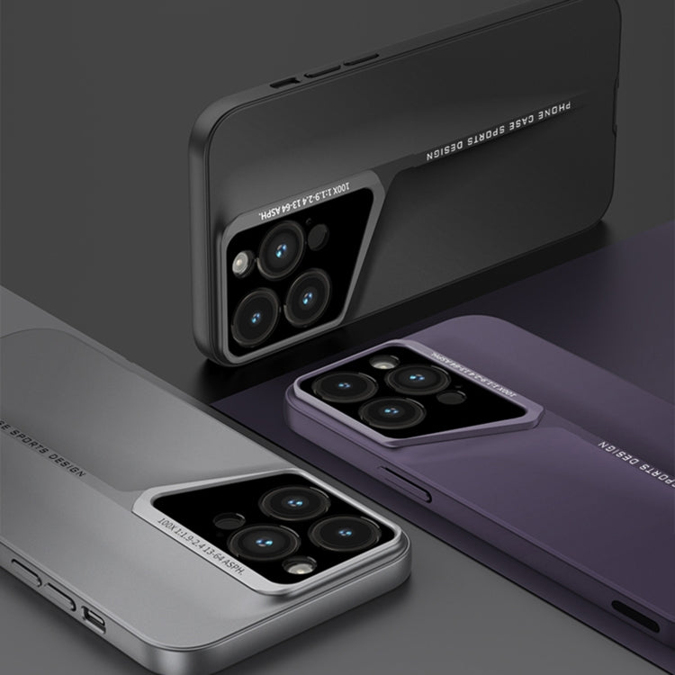 For iPhone 16 GKK Blade Ultra-thin Full Coverage Phone Case(Purple) - iPhone 16 Cases by GKK | Online Shopping South Africa | PMC Jewellery | Buy Now Pay Later Mobicred