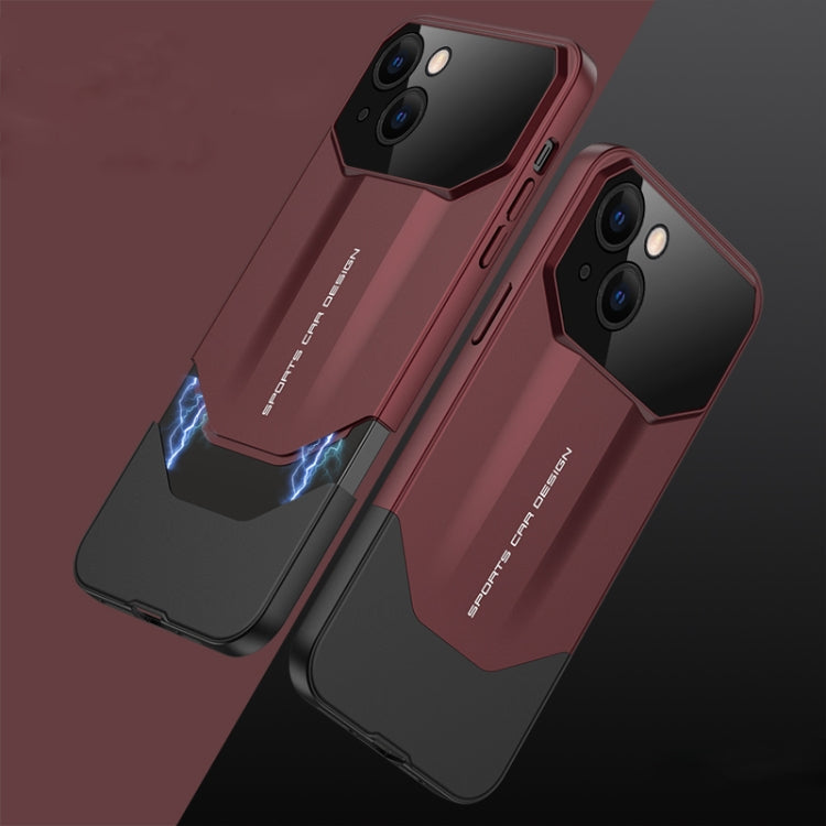 For iPhone 14 GKK Imitation Ultimate Design All-inclusive Shockproof Phone Case(Red) - iPhone 14 Cases by GKK | Online Shopping South Africa | PMC Jewellery | Buy Now Pay Later Mobicred