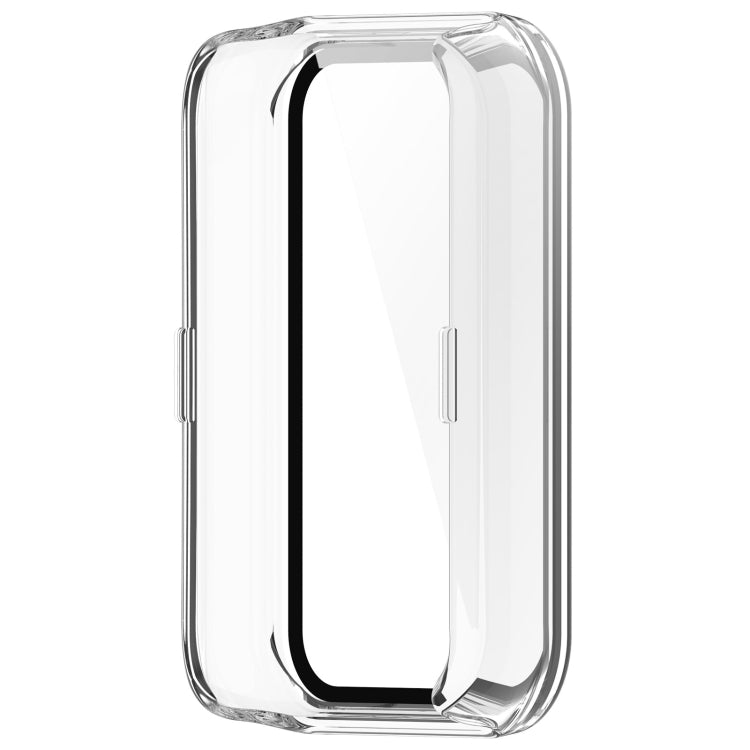 For Honor Band 9 PC + Tempered Film Integrated Watch Protective Case(Transparent) - Watch Cases by PMC TechLife | Online Shopping South Africa | PMC TechLife