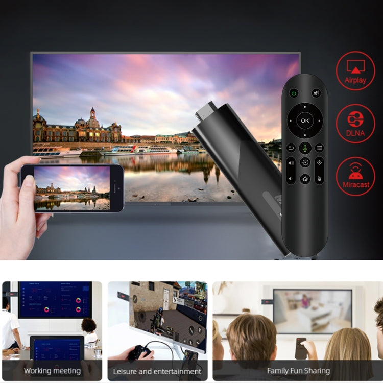 M98-Y10 Allwinner H618 Quad-Core ARM Cortex A53 6K HD Android TV Stick, RAM:2GB+16GB(UK Plug) - Android TV Sticks by PMC Jewellery | Online Shopping South Africa | PMC Jewellery | Buy Now Pay Later Mobicred